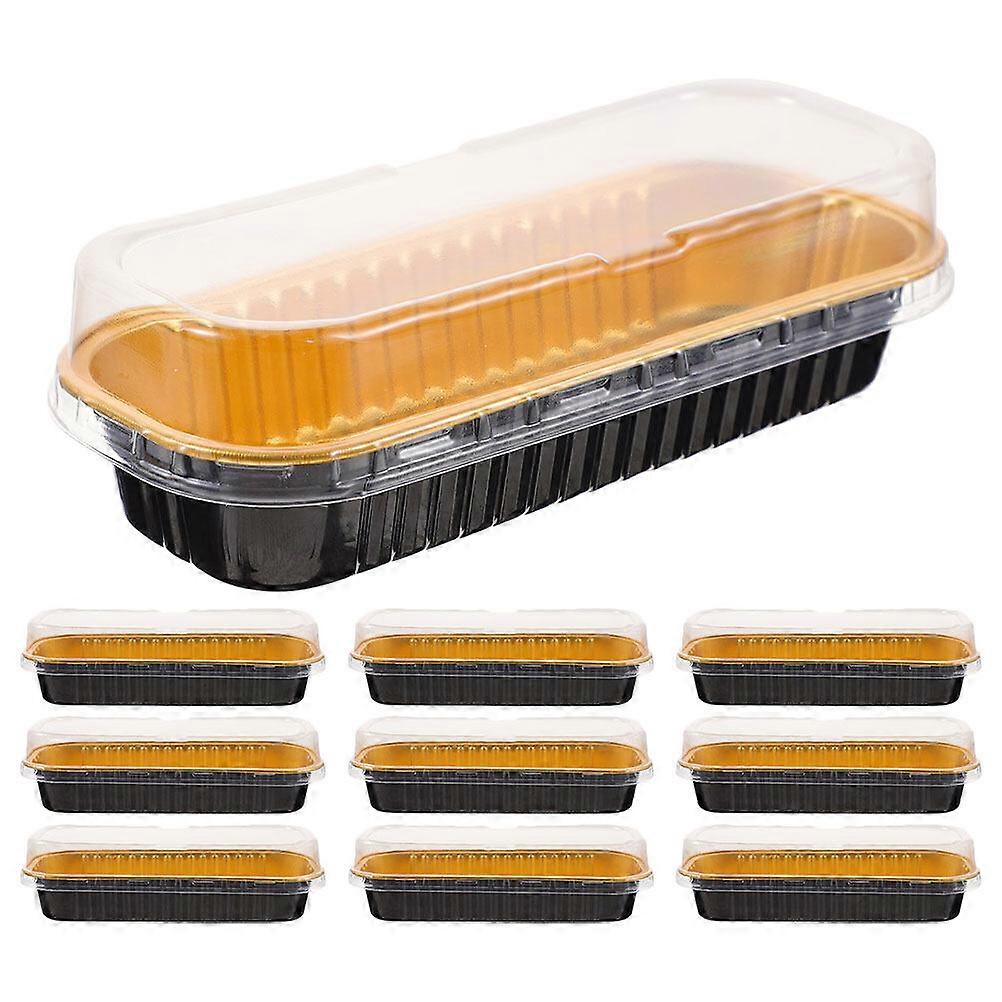 10pcs Convenient Food Boxes Compact Grill Boxes Camping Food Containers Baking Accessory
