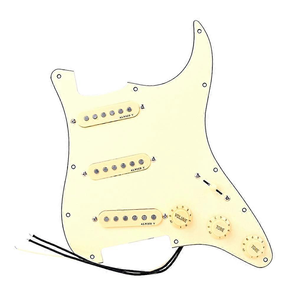 Gitarre Vorverdrahtet Loaded Schlagbrett E-Gitarre Single-Coil Pickup Schlagbrett