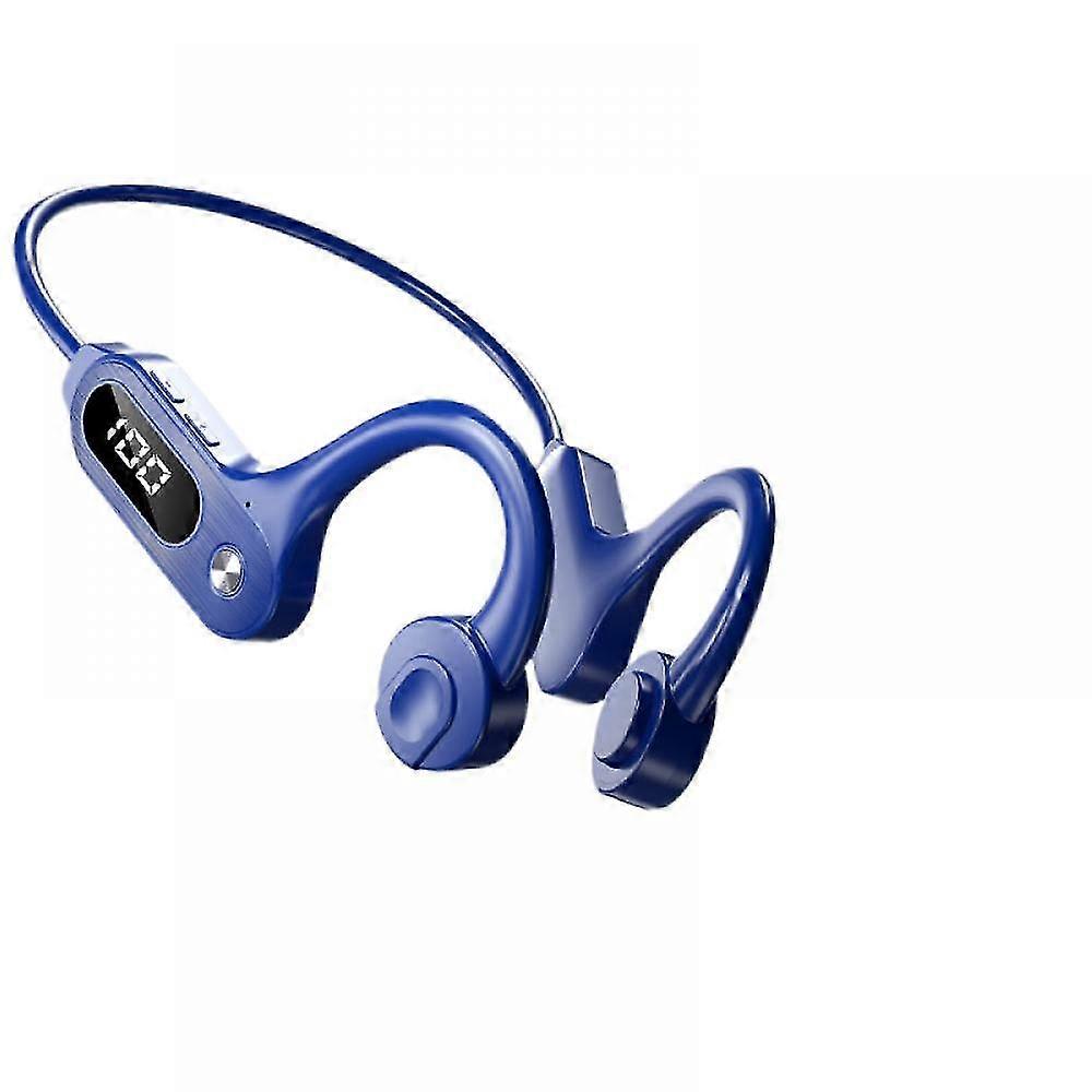 Bone Conduction Open-ear Stereo Bluetooth Headset With Noise-canceling Boom Microphone - Wireless Headset For Mobile Use,business/office/driving/sport