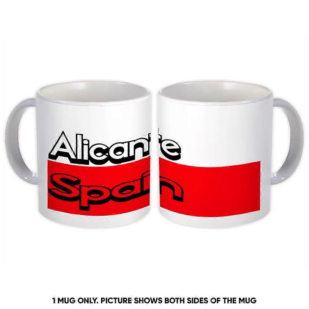 Gift Mug: Alicante Spain Rectangle