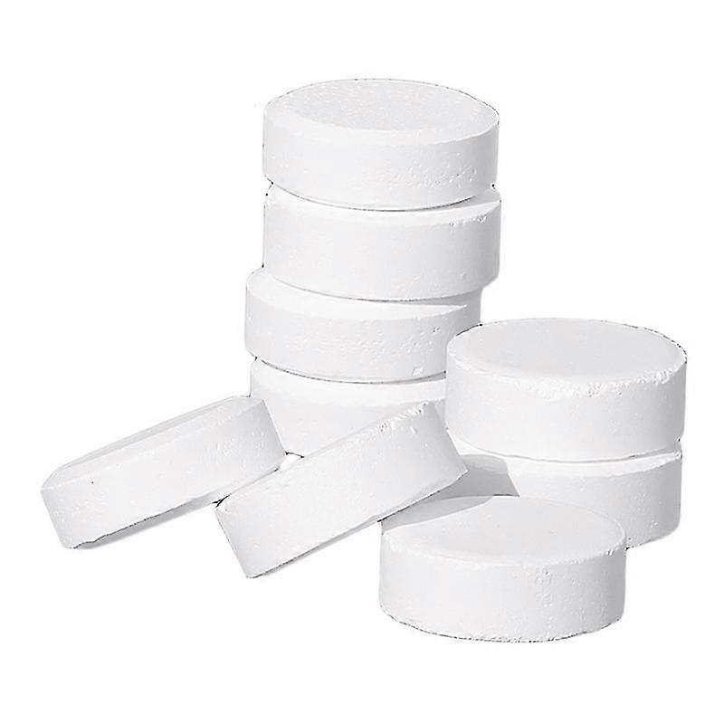 50 Pcs/box Chlorine Dioxide Tablets Cage Disinfectant Ph Adjuster Swimming Pool Clarifier Tw