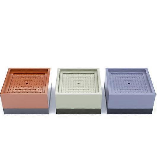 Furniture Risers Bed Risers Rectangular Stackable Bed Foot Booster 4pcs