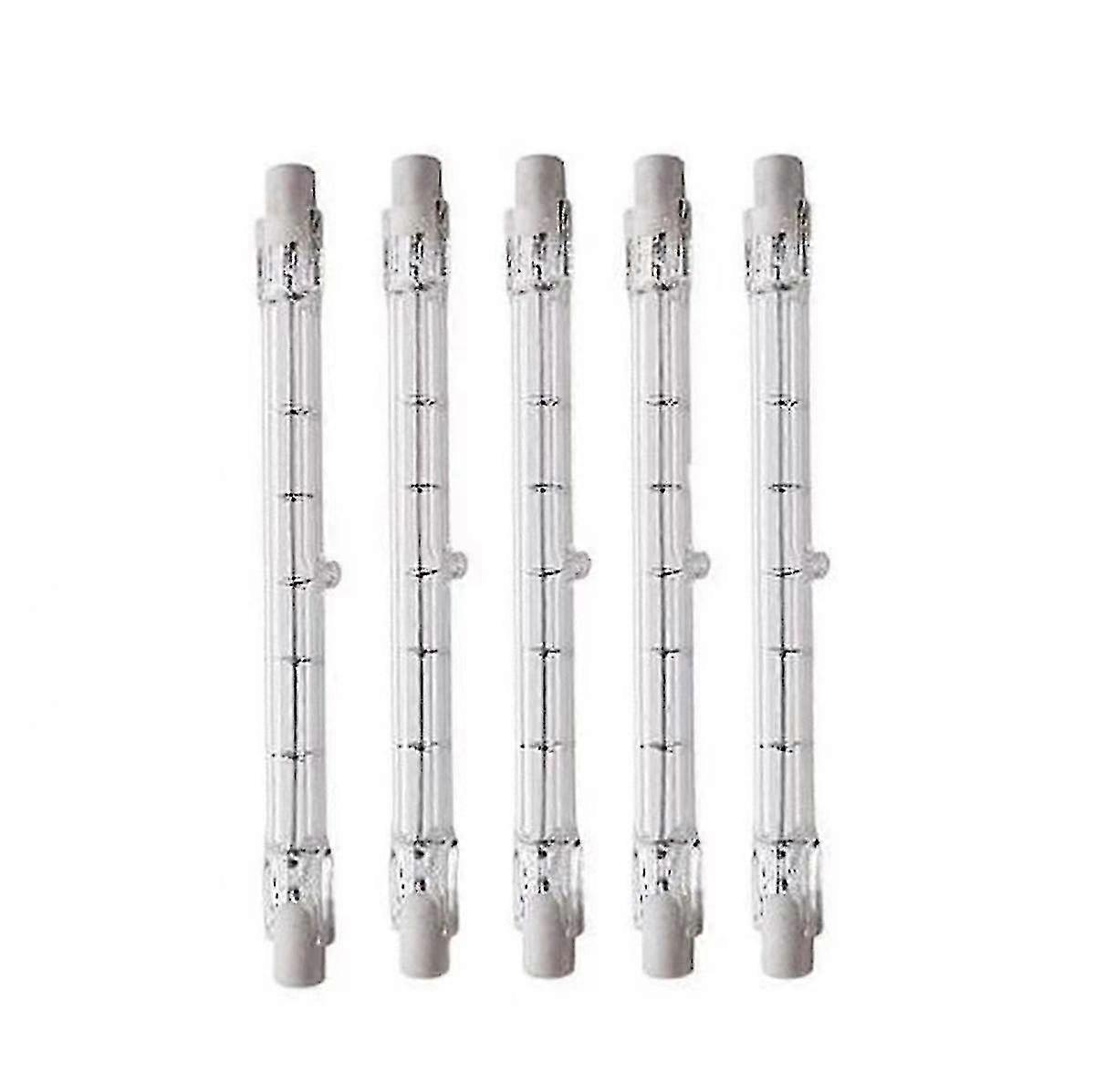 5pcs Lighting 1000w Halogen R7s Energy Saving Linear Halogen Floodlight Security Light Bulbs J189