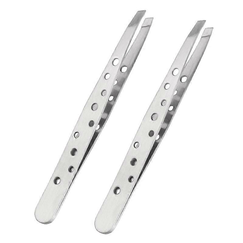Tweezers Slanted Tips Elegance Eyebrow trimming forceps