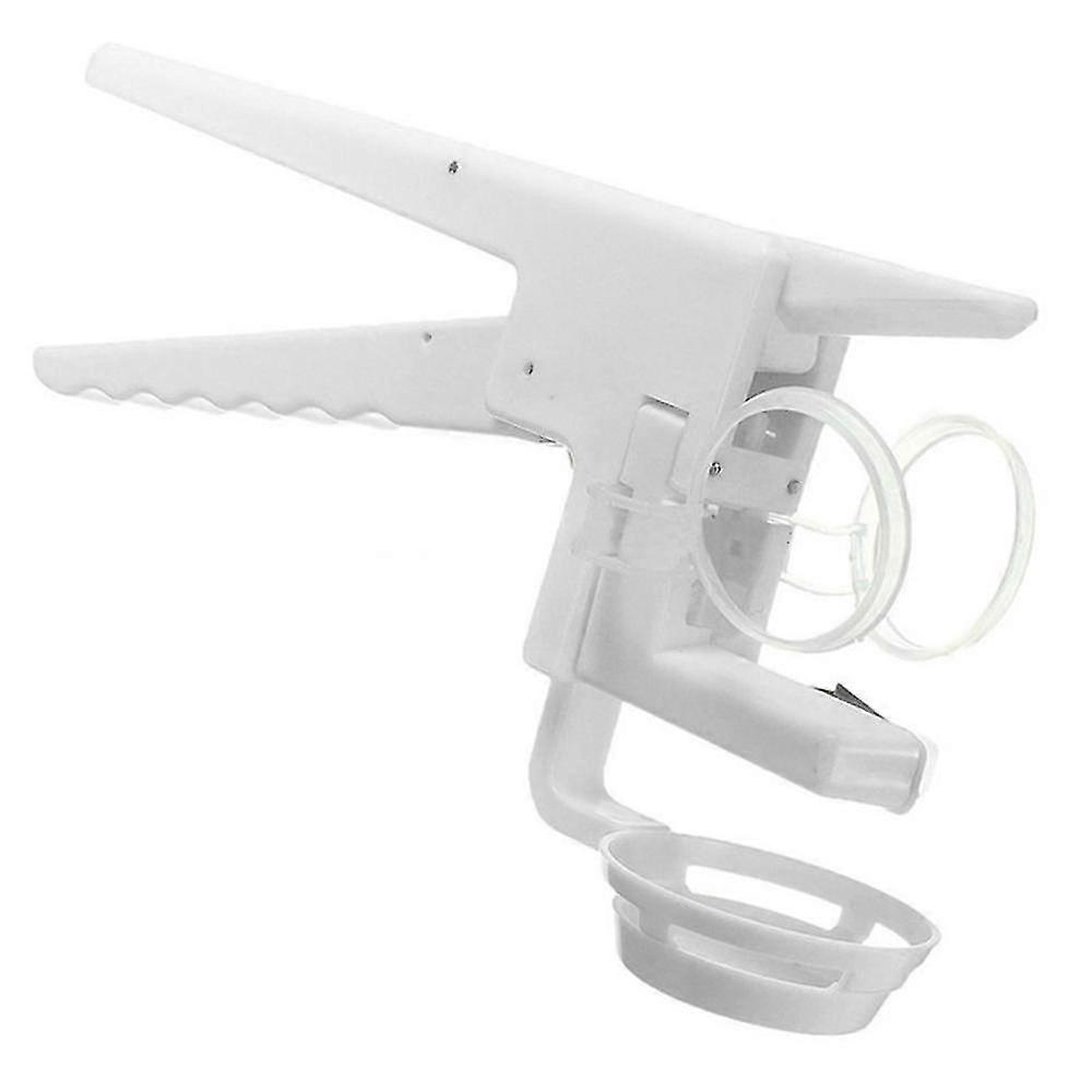 Egg Cracker Separator Handheld Egg Opener Breaker Kitchen Gadget Tool Egg Whites Yolk Quick Separat