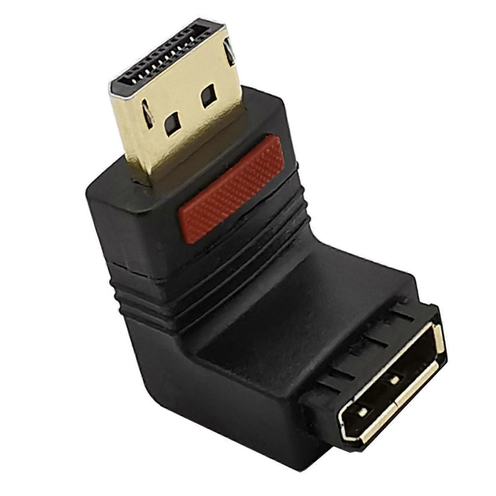 Złącze przedłużające męskie na żeńskie konwerter DisplayPort DP 60 Hz z zamkiem 1 szt