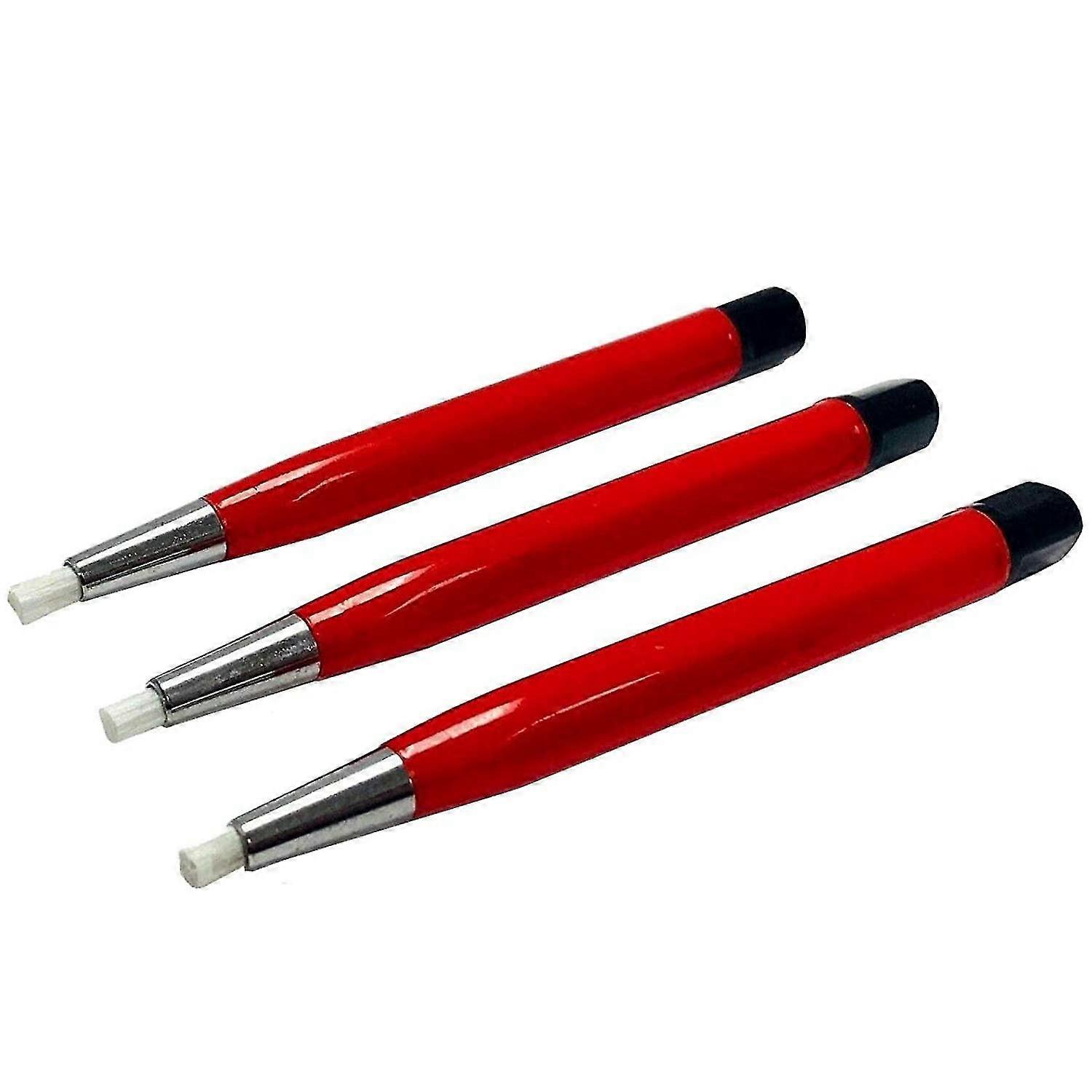 Fiberglass Scratch Brush Pen 3Pcs Jewelry, Watch, Coin Cleaning, Electronic Applications, Removing Rust and Corrosion