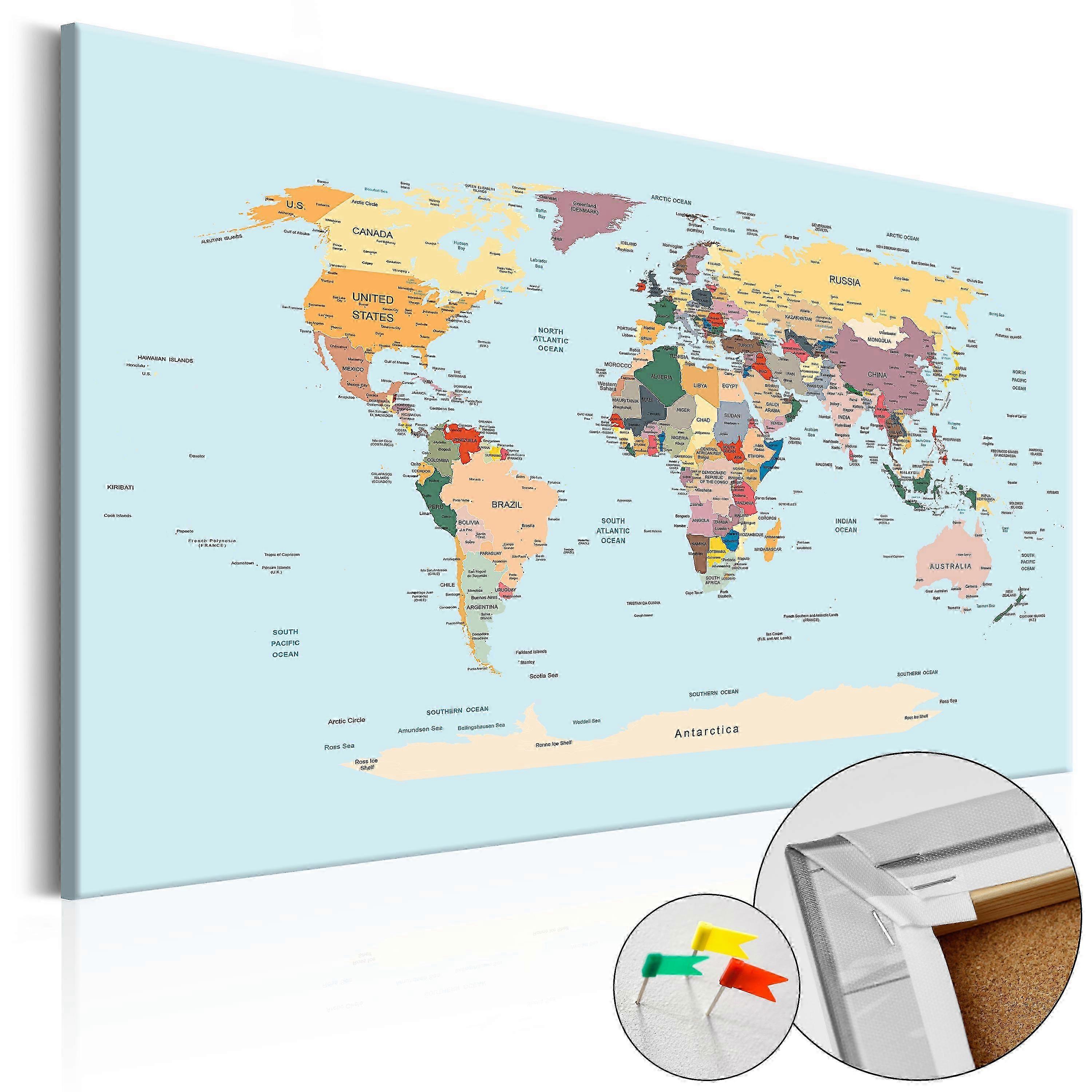 Decorative Pinboard - Travel with Me
