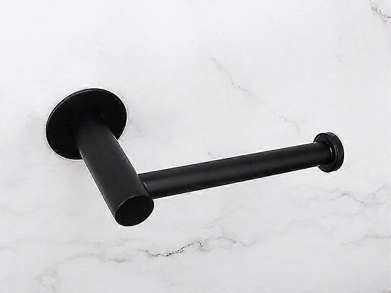 paper holder roll rack black toilet decorative adhesive