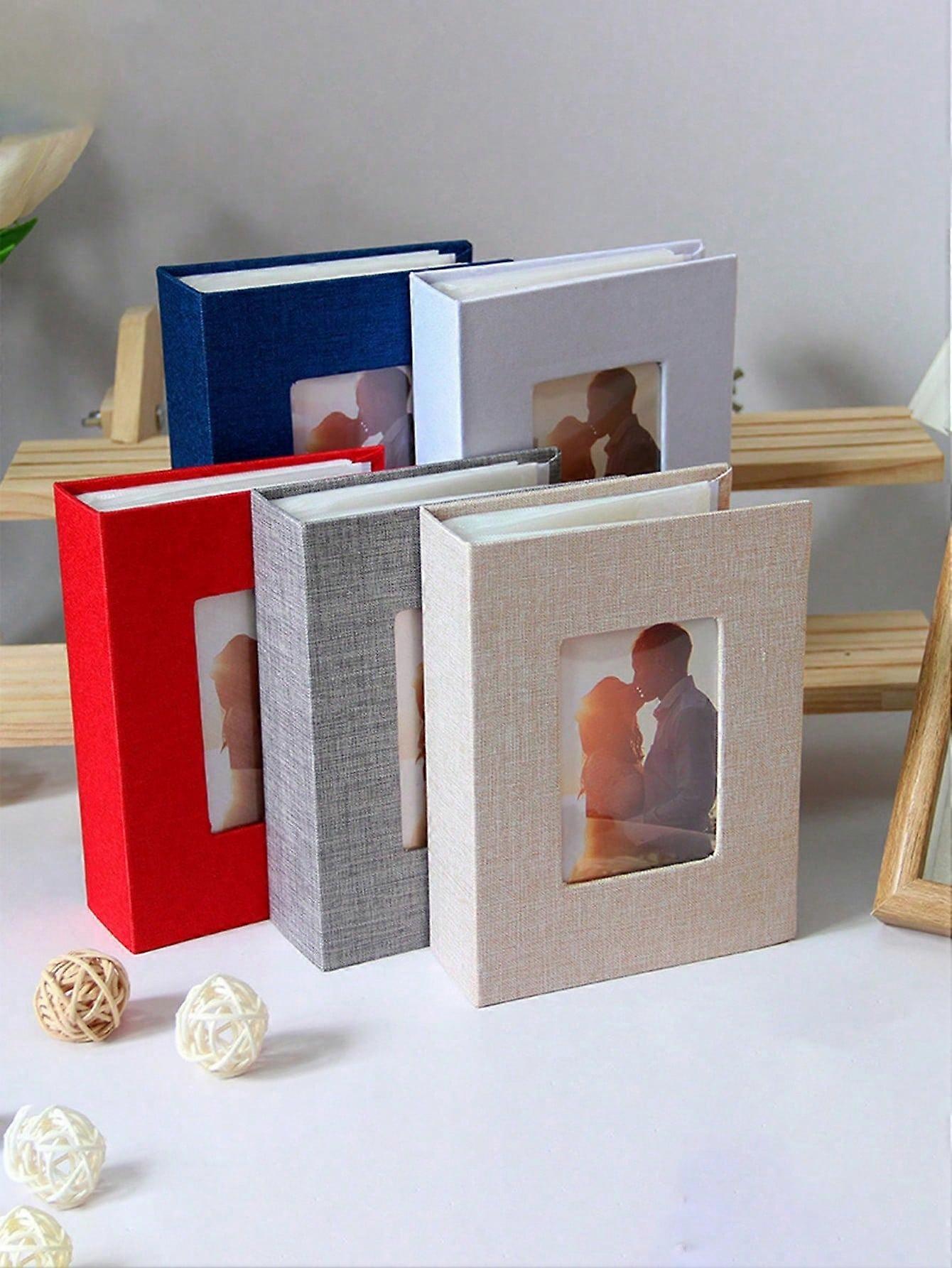 1pc nouvelle arrivée surface en tissu 6 pouces 100 pages insérer l’album