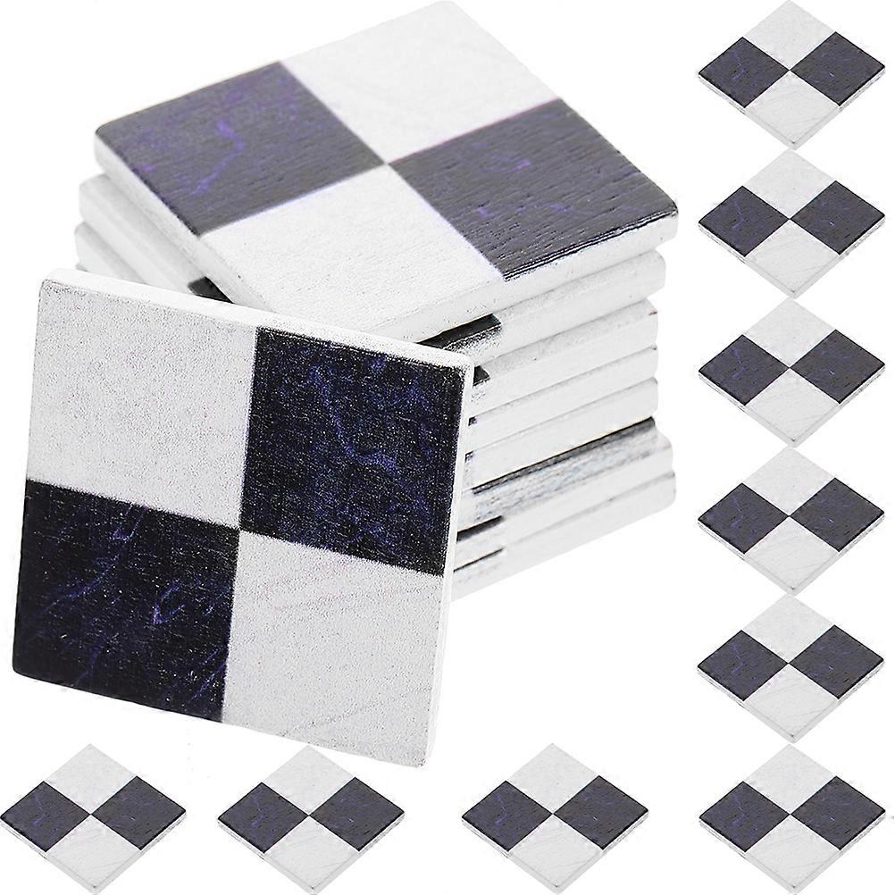 27pcs Miniature Flooring Tiny Floor Sheets Mini Floor Mode for Tiny House Decor