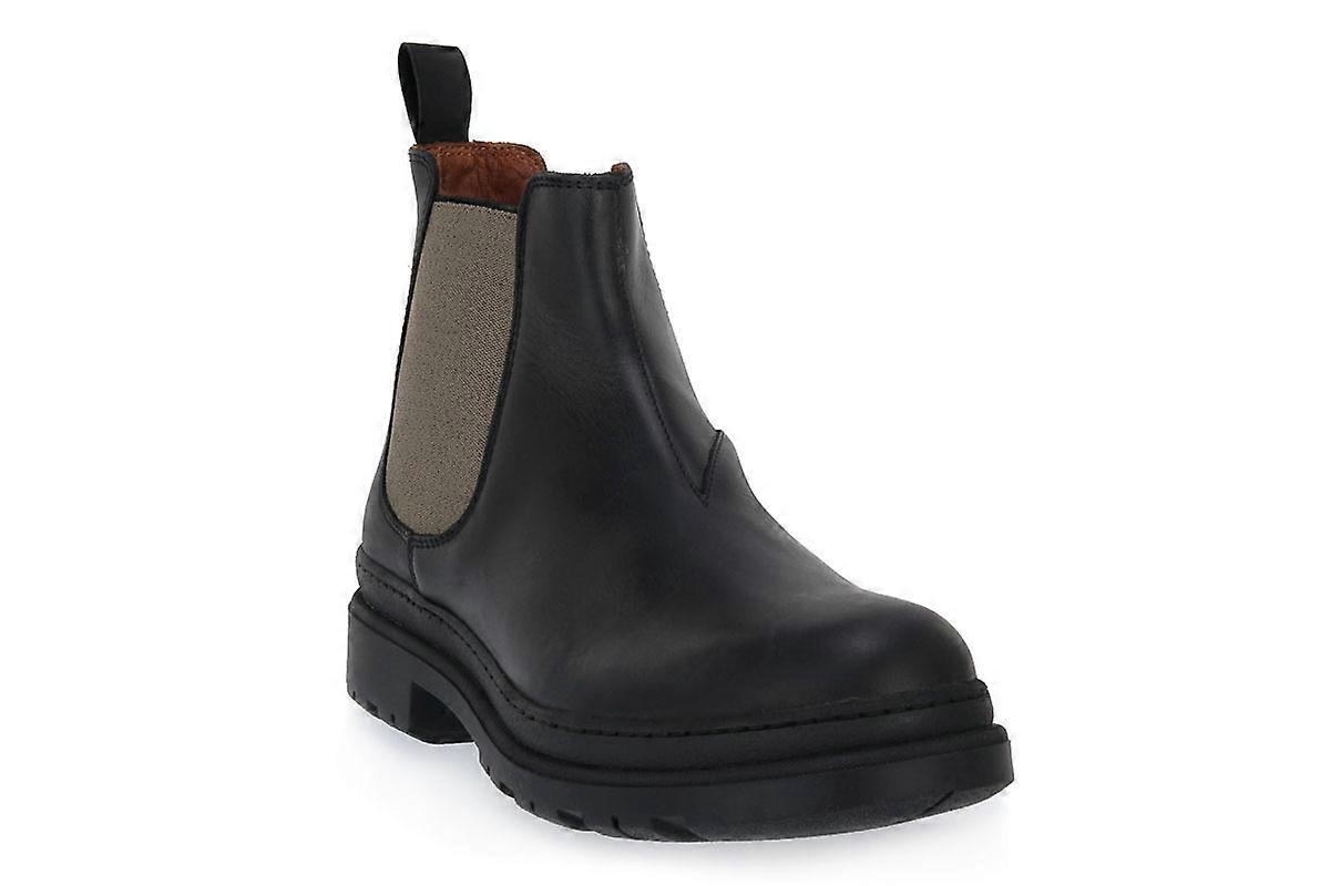 Frau hullu musta sotilassaappaat / saappaat