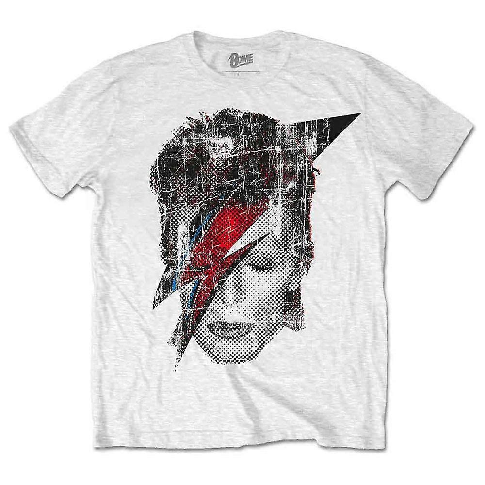 David Bowie Halftone Flash Face T Shirt