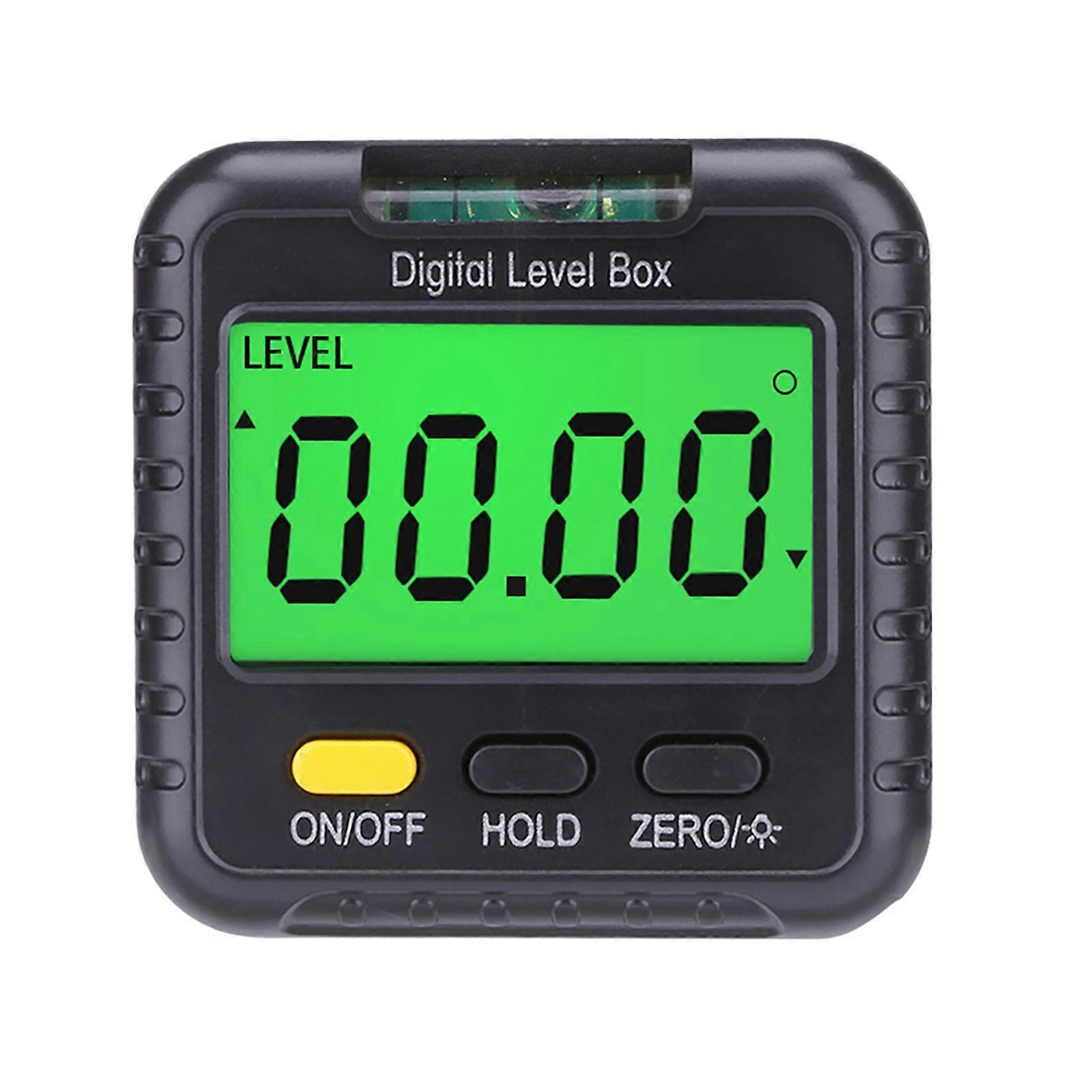 Digital Angle Finder Gauge Magnetic Protractor Inclinometer Angle Cube Level