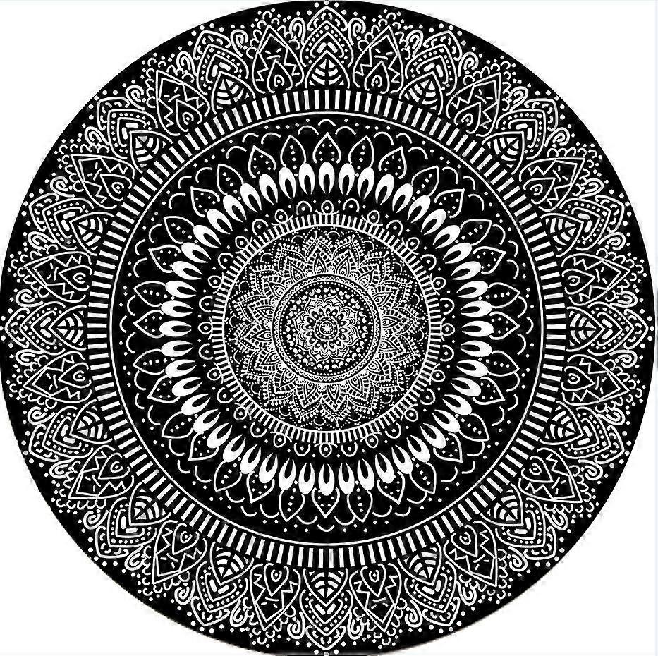 Indoor And Outdoor Carpet Around The Flower