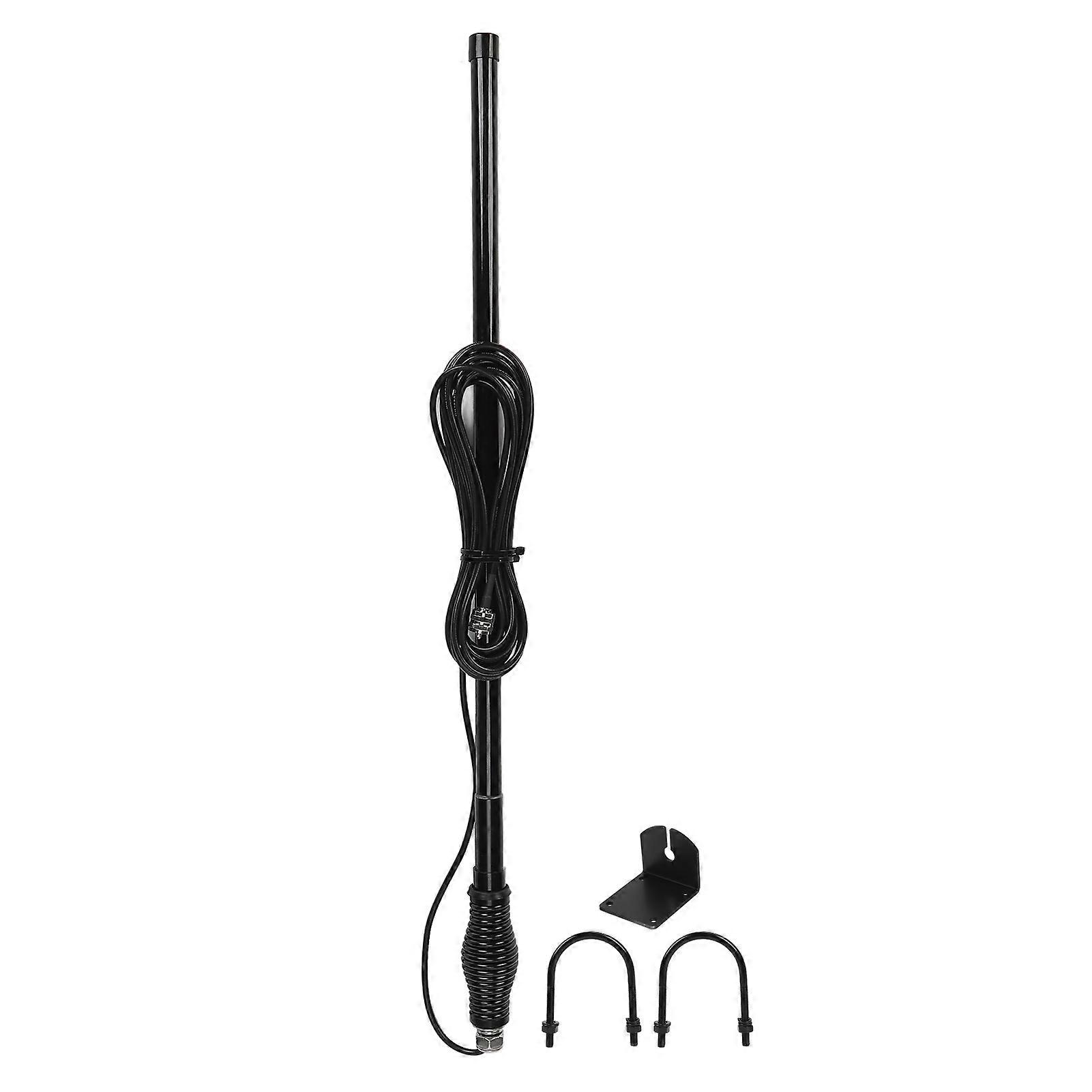 Car Antenna 136‑174/400‑470MHz Waterproof Universal Mobile Radio Signal Antenna for FM Reception