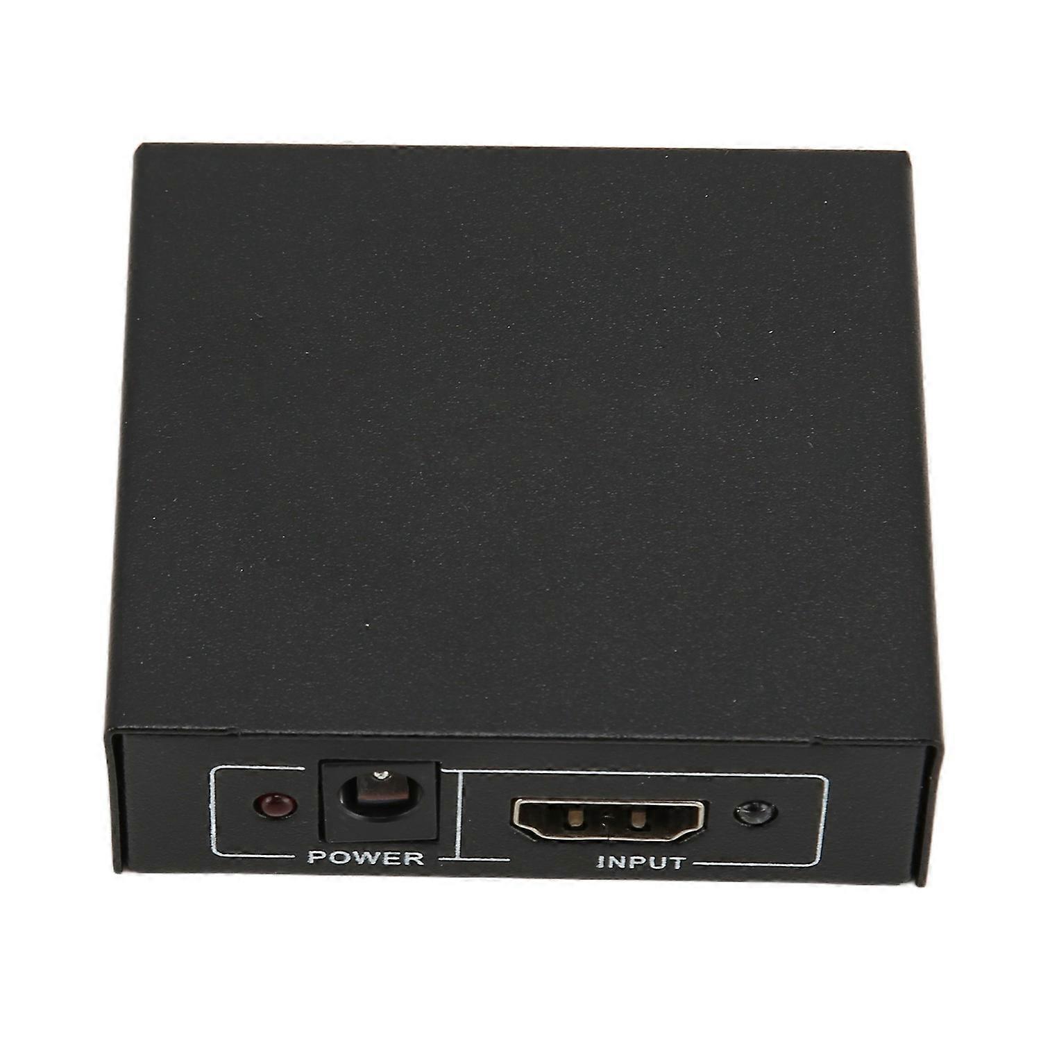 HD Multimedia Interface Splitter Switch Amplifier 1 in 2 Out Dual Monitor 1080P 3D Distributor with 