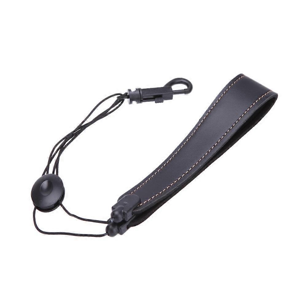 Adjustable Saxophone Sax Neck Strap Leather Nylon Padded with Hook Clasp