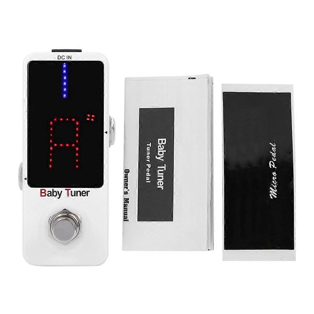 Professional High Precision Tuning Tuner Pedal Micro Guitar Effect Pedal