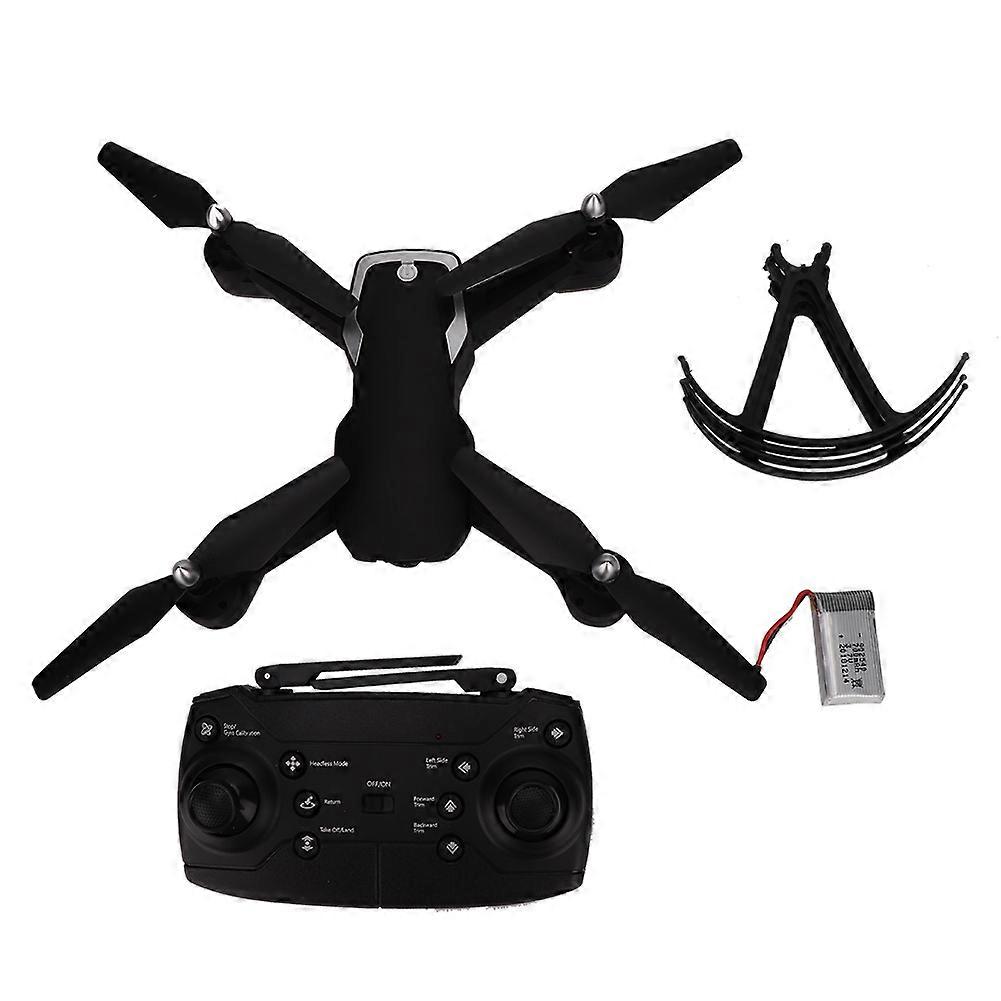 2.4G Folding Portable Altitude Hold Headless Mode RC Drone (Black 30W Camera Wifi)