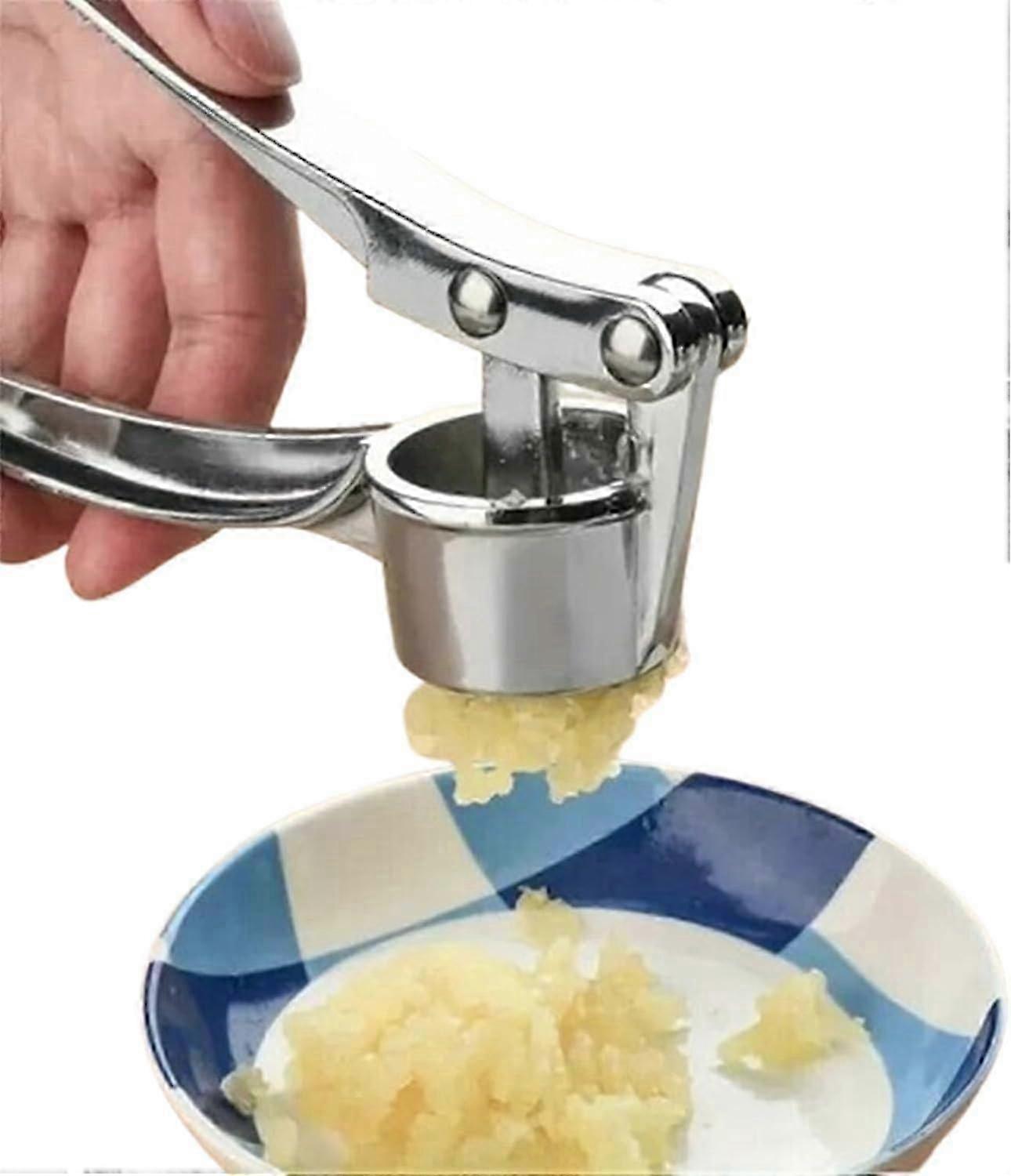 Garlic Ginger Presser Rust Proof Kitchen Garlic Mincer Crusher Ergonomic Handle