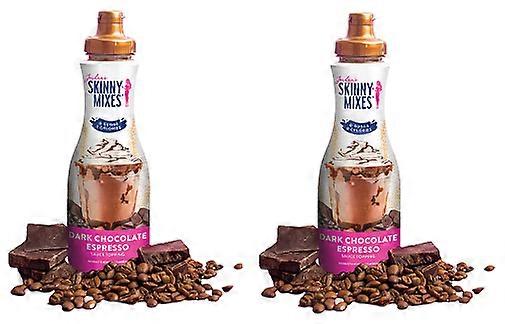 Jordan's Skinny Syrups Zuckerfreie Espressosauce aus dunkler Schokolade 2er-Pack