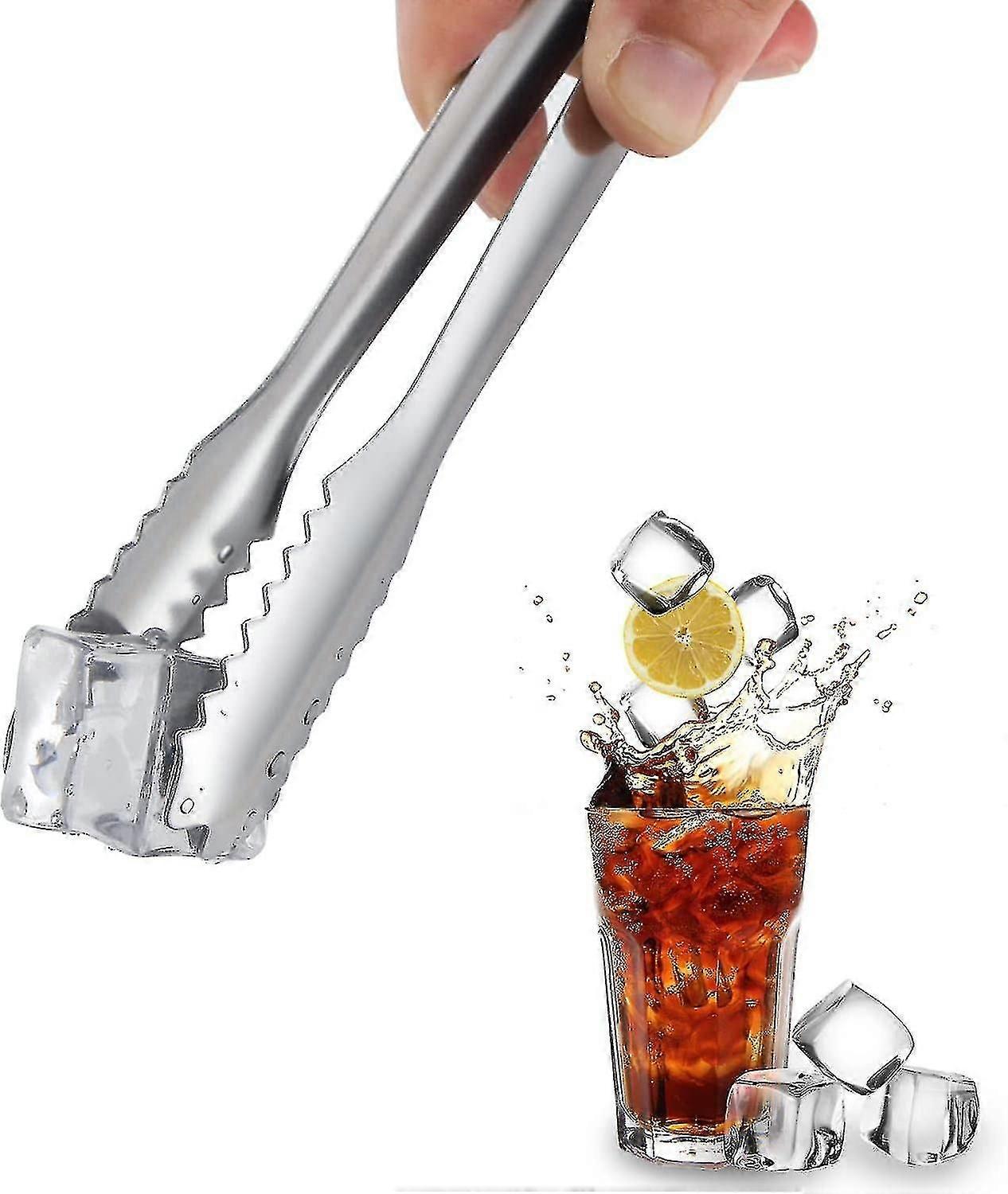 Edelstahl Eiszange 18 cm
