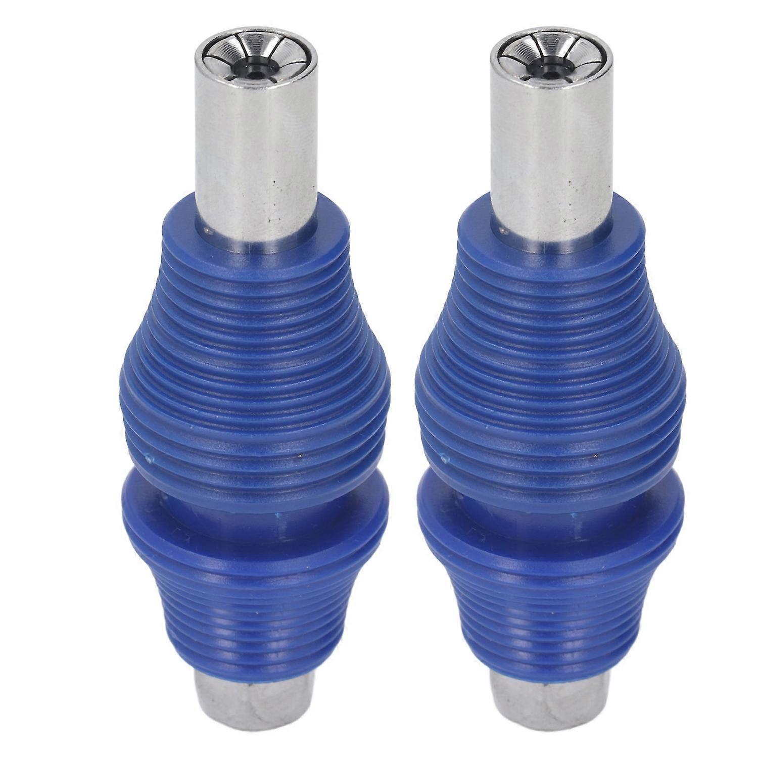 2Pcs Grease Coupler High Pressure Lock Clamp Type Grease Nozzle Coupling End Connector Lock On Tool