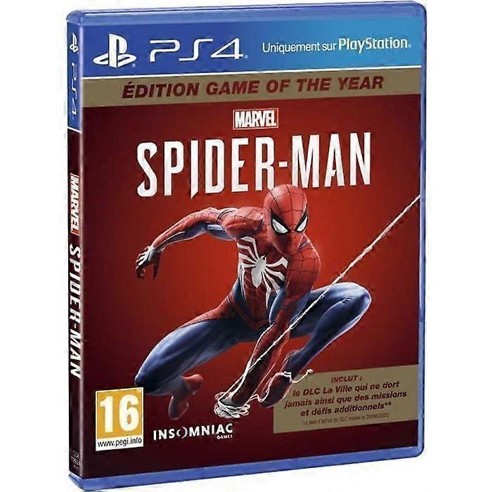 Marvels Spider-Man Game of the Year PS4 game White