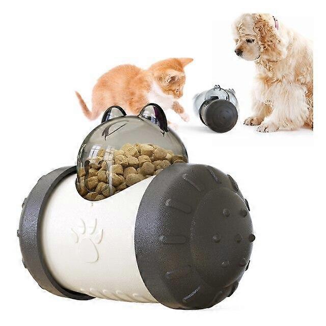 Pet Toy Balance Car Tumbler Puzzle Slow Food Leakage Ball Without Electric Dog Toy Self-Hey Swing Bear Latest Model