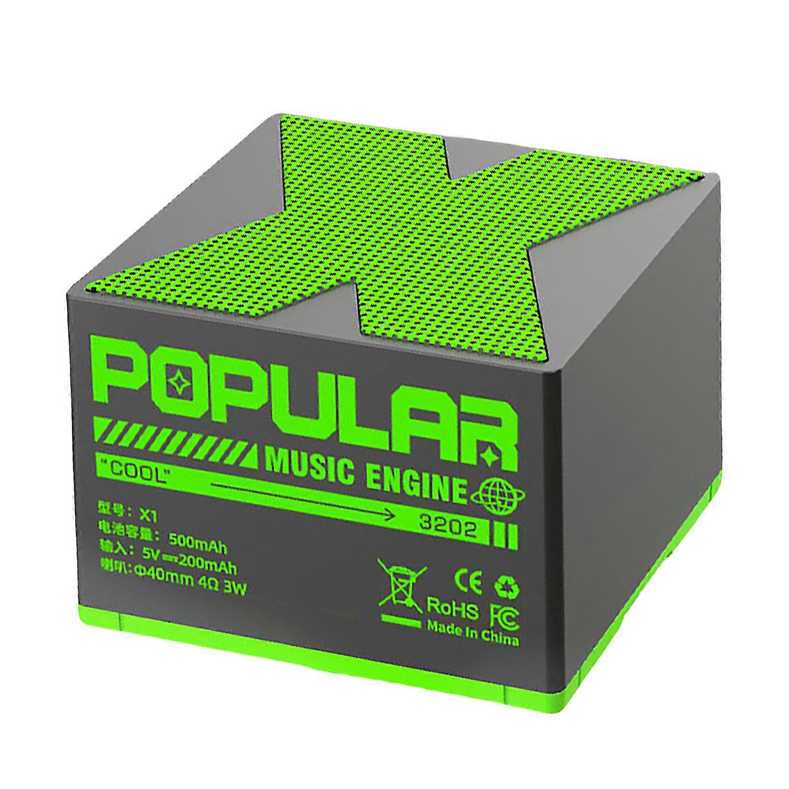 Wireless Speaker 15M Effective Distance Robusts Build Wireless Blue tooth Speaker Metal Speaker Not Delay Transmission  green