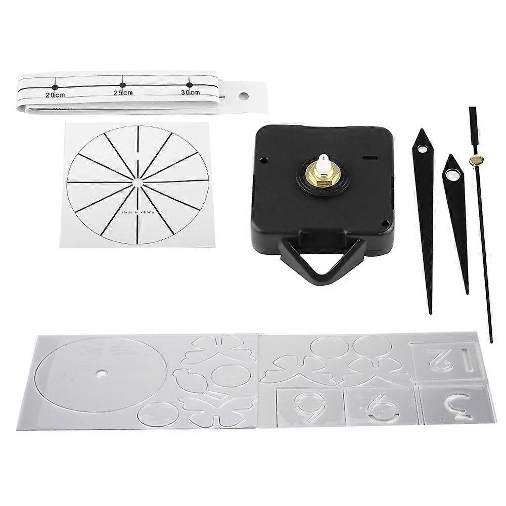 Modern Wall Clocks Frameless DIY 3D Large Non Ticking Clock for Living Room, Contemporary Design, Silent Movement