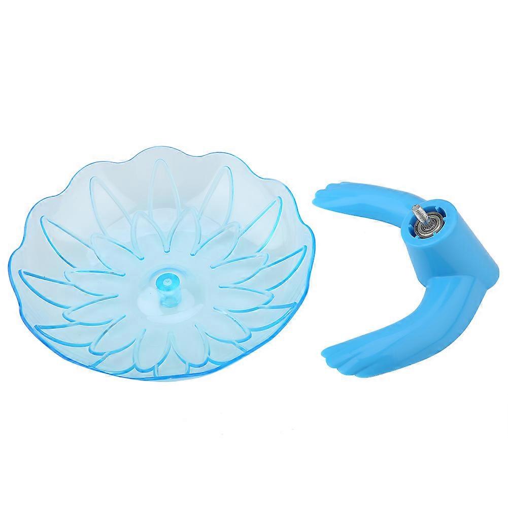 Hamster Mouse Plastic Flying Saucer Exercise Wheel 6 Inch Pet Toy for Small Animals, Ideal for Active Play
