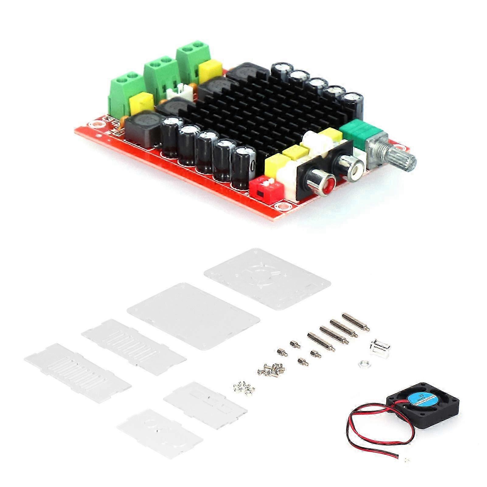 o Amplifier Board High Power Digital Module with Shell TDA7498 Chip Component XH-A101