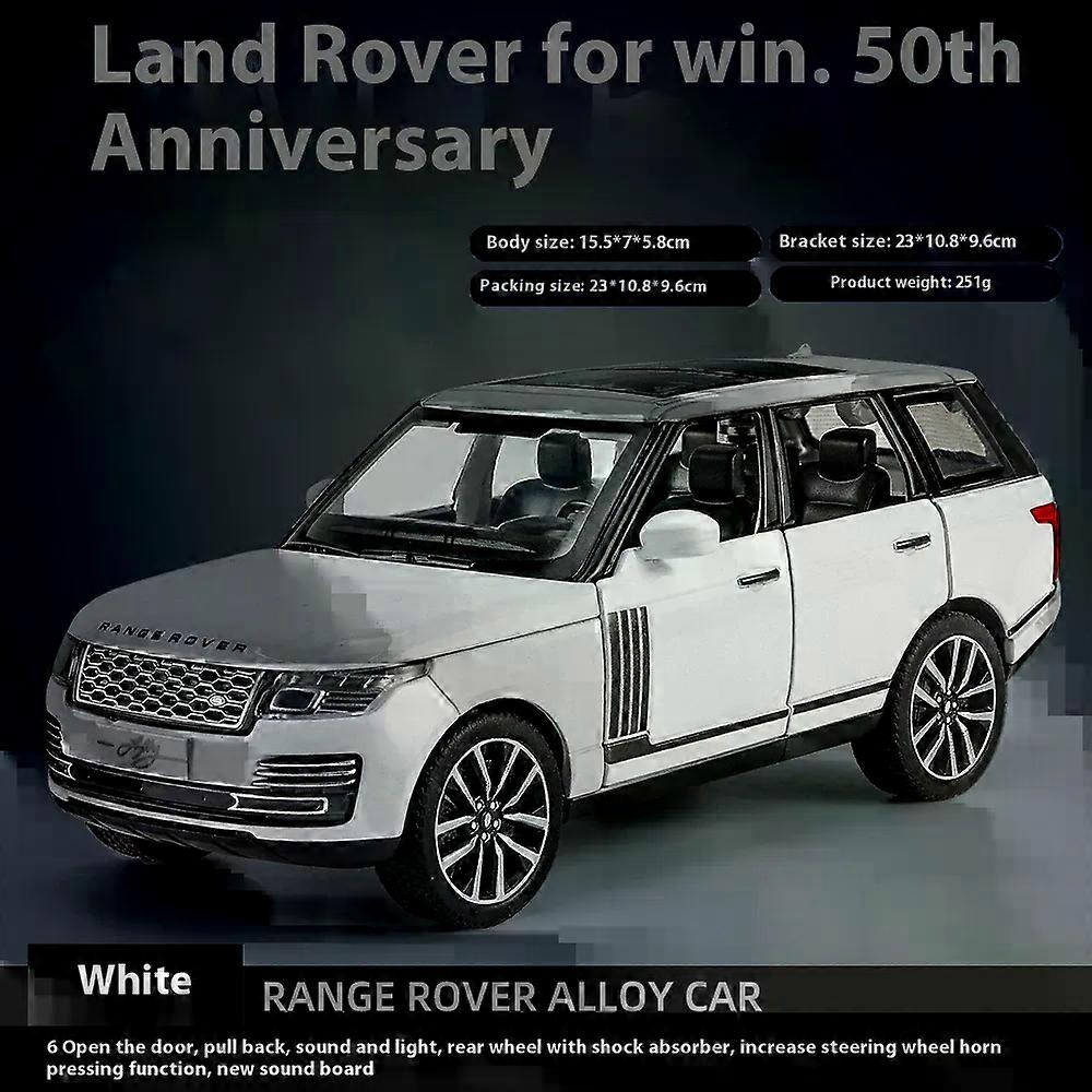 1:32 50周年記念オフロードSUV車両合金ダイキャストカーモデルコンピューターデスクトップデコレーションギフトボーイズ