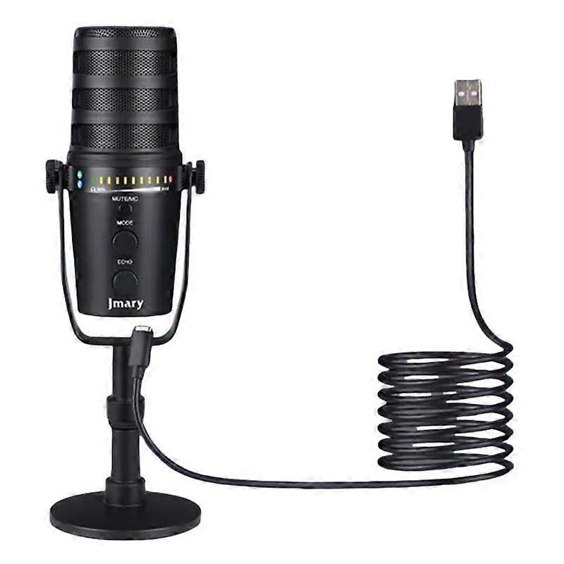 JMARY MC-PW12 360 Degree Rotating USB Desktop Microphone