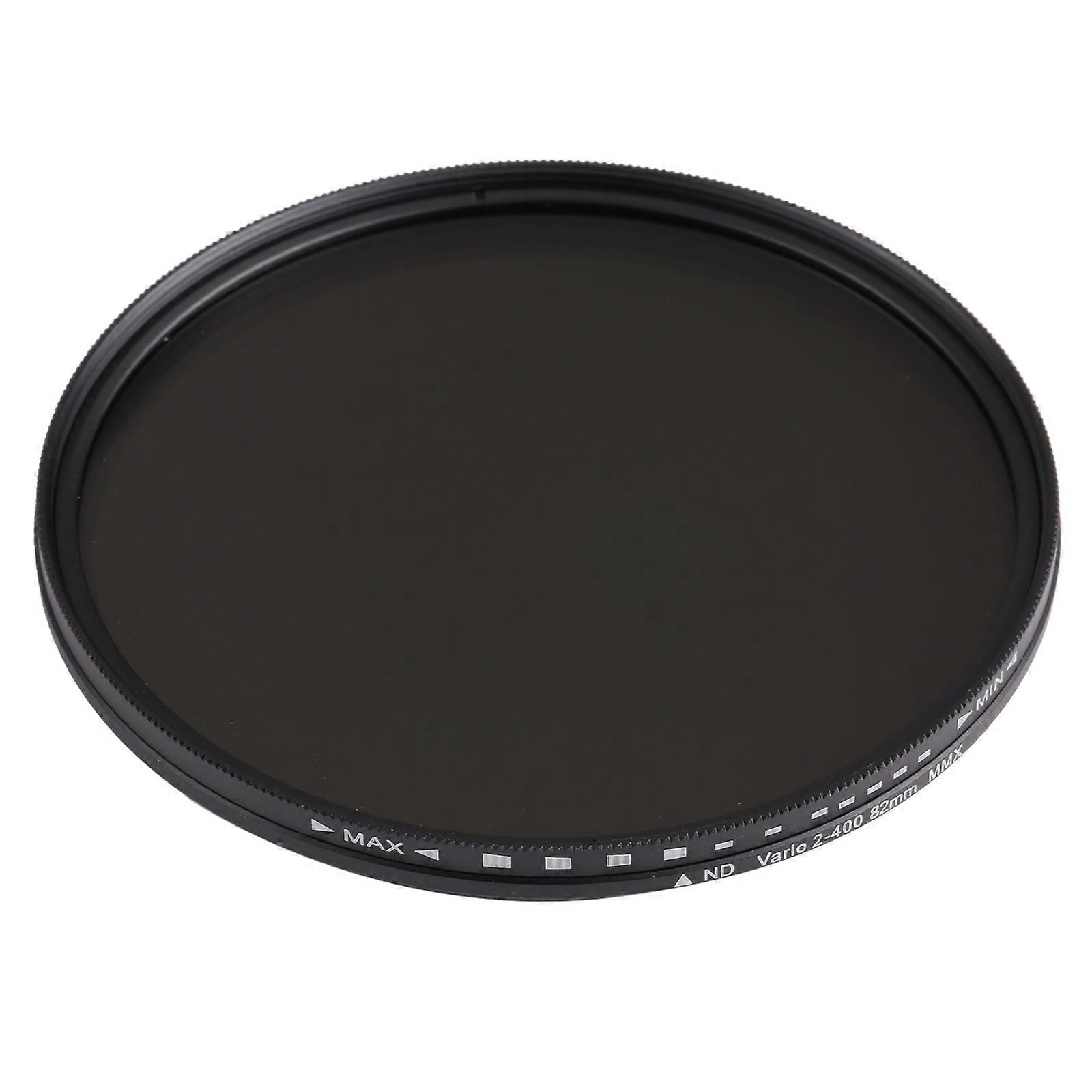 82mm ND Fader Neutral Density Adjustable Variable Filter ND 2 to ND 400 Filter