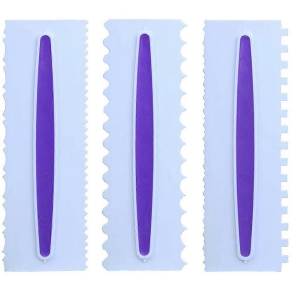 Cake Smoother Tool, Double Sided Edge, Cream Icing Smoother, Cake Decorating