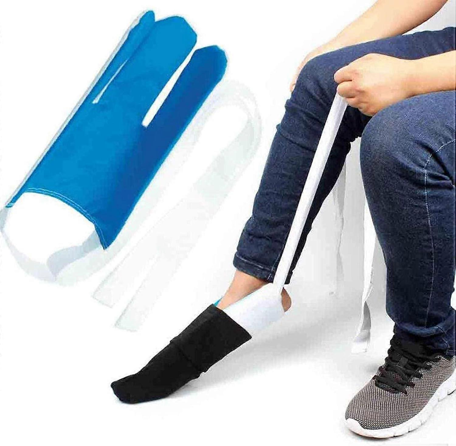 Terry Cloth Sock Aid Compression Stocking Applicator Senior Mobility Support