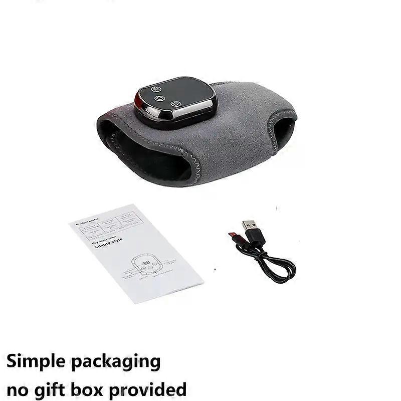 Wireless Foot Massager with Heat &Vibration Ankle Heating Pad for Achilles Tendonitis Plantar Fasciitis Heated Ankle Wrap