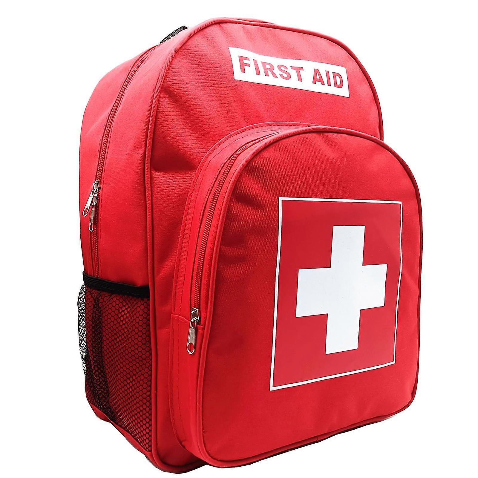 Empty Medical First Aid Emergency Bag for Travel, Durable Nylon Material, Compact Size, Easy Access Design