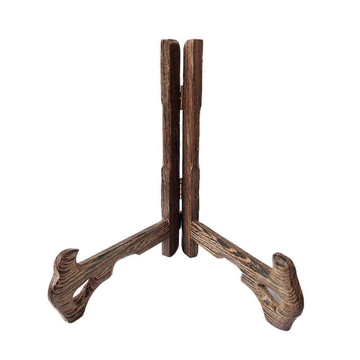Plate Rack Display Rack Kitchen Plate Stand Wooden Plate Stand