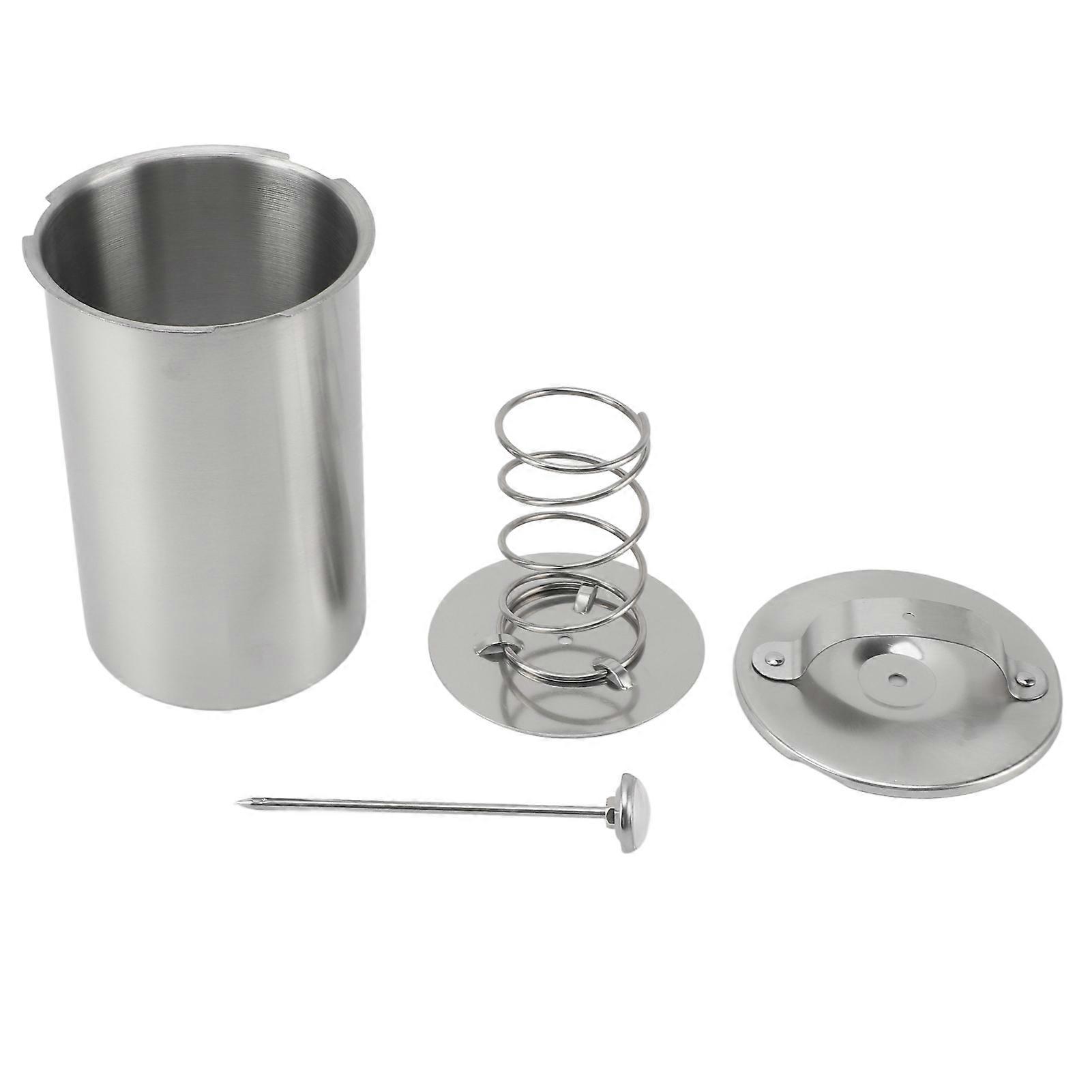 Stainless Steel Meat Press Maker with Thermometer 548g Easy Use