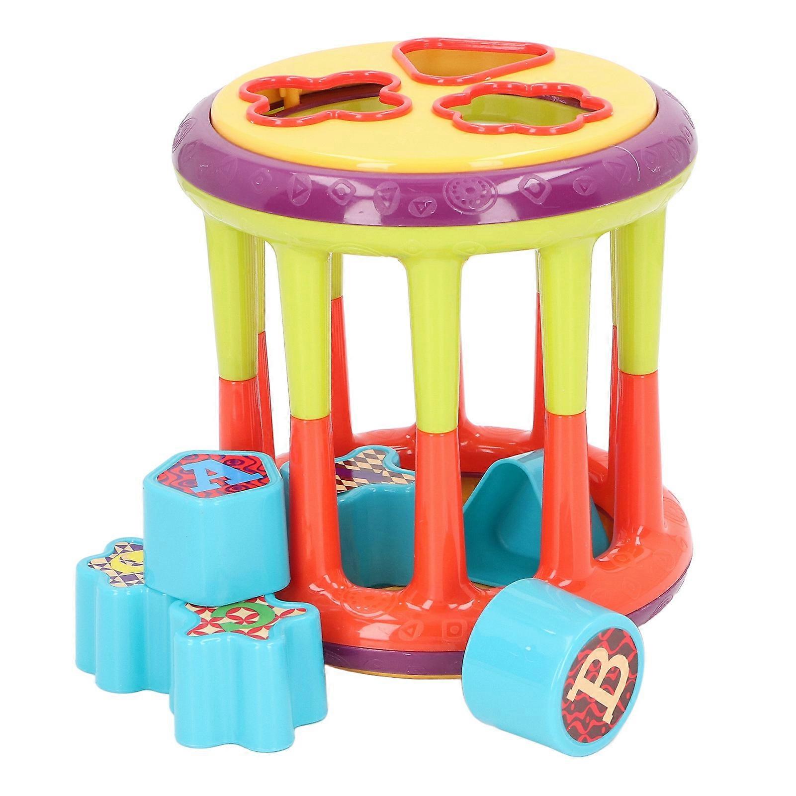 Shape Sorting Blocks for Kids - Fun Learning Toy to Boost Coordination