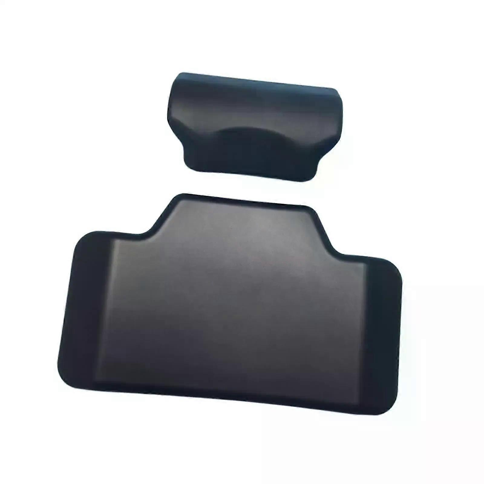 Passenger Backrest Back Pad Black Direct Replaces Rear Case Box Cushion Spare Parts Rear Pad Saddlebag Trunk Passenger Backrest