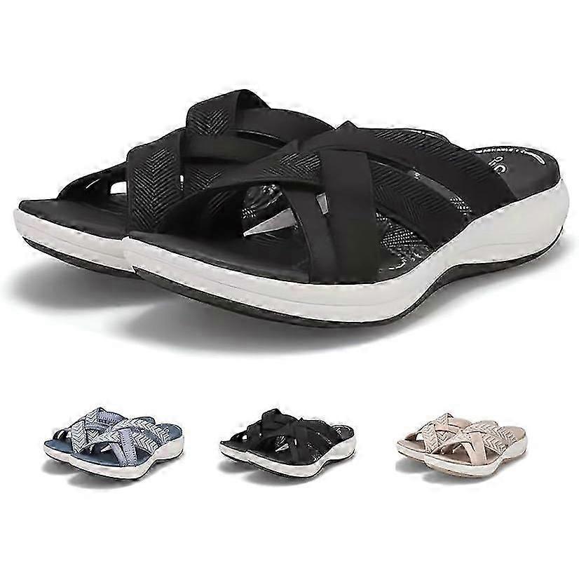 Recovery Orthopedic Walking Plantar Fasciitis Slides Sandals With Arch Support