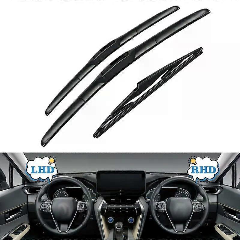 For For Suzuki Baleno 2016 - 2022 WB EW Hatch Front Rear Wiper Blades Windshield Windscreen Car Accessories 2017 2018 2019 2020 2021
