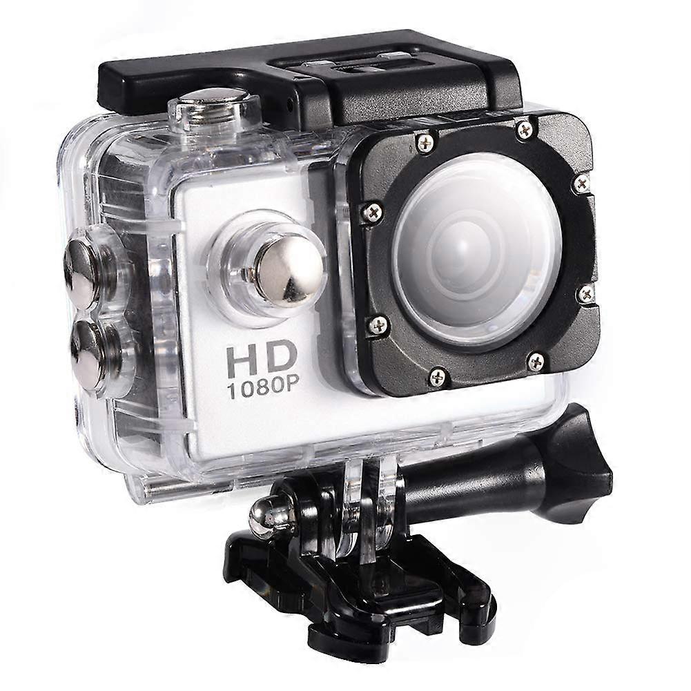 Sport Action Camera 7 Colors Outdoor Cycling Sports Mini DV Action Camcorder(Silver) Camera