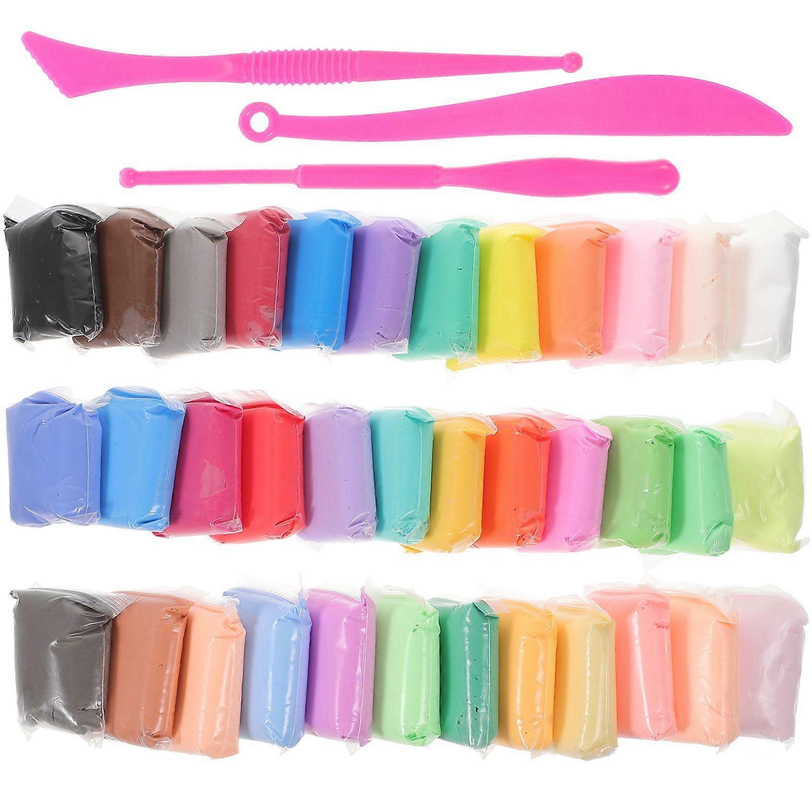 1 Set of Modeling Clay for Kid DIY Craft Tool for Making Clay Crafts Ornament