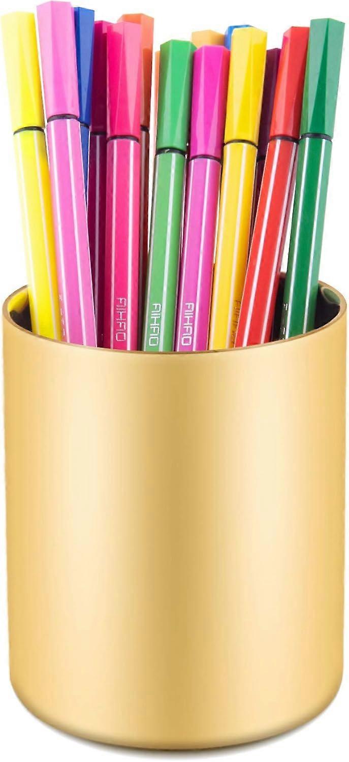 Goldener Kugelschreiberhalter